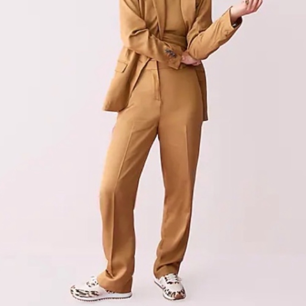 High rise, wide leg J.Crew pants